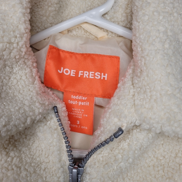 Toddler Cream Fall Jacket 3T - Picture 2 of 10